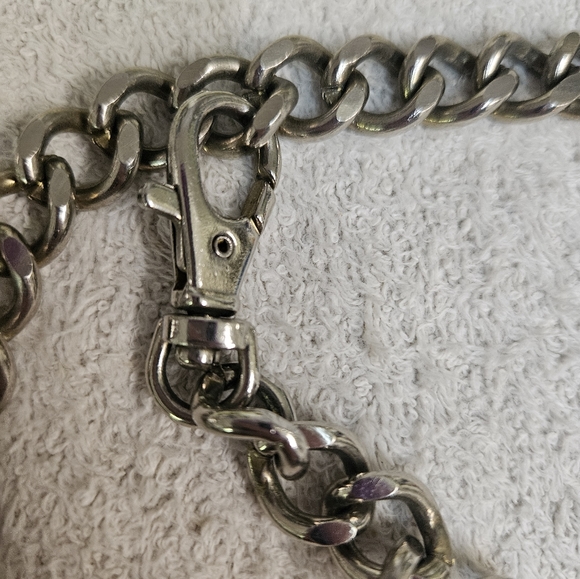 GUCCI WOMEN'S  LINK TRI CHAIN VINTAGE BELT. GENUINE & MAGNIFICENT. PHOTOS 📸 - Picture 9 of 13